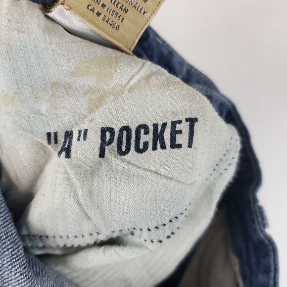 7 Jeans 7 For All Mankind Womens Blue Wash A Pocket Boot Cut Jeans Sz 27 - Picture 13 of 16